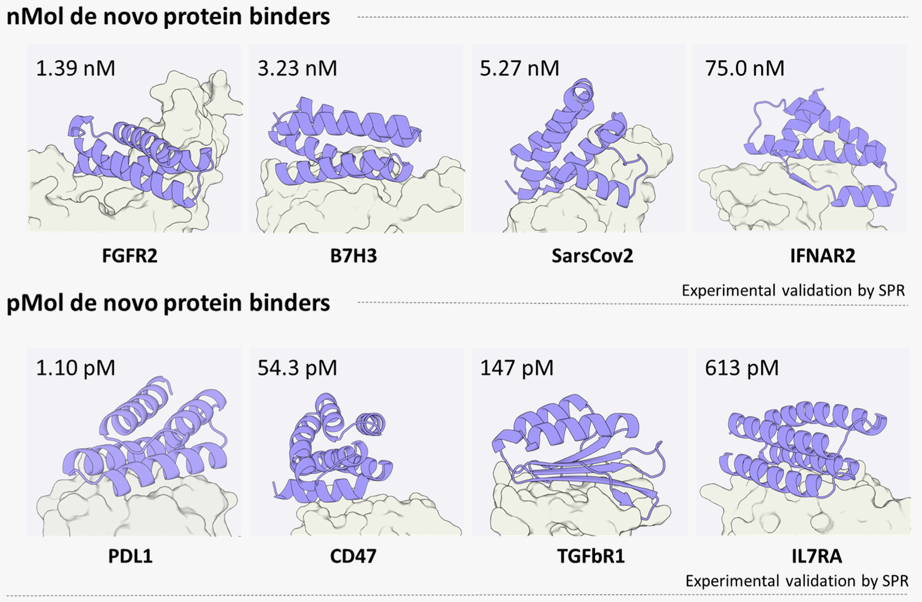 wet-lab protein binder design